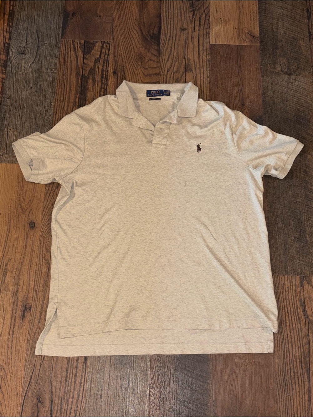 Polo by Ralph Lauren Men's Light Beige Classic Polo Shirt
